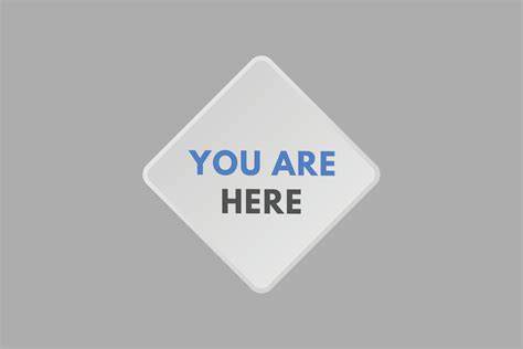 You Are Here Button You Are Here Sign Icon Label Sticker Web Buttons