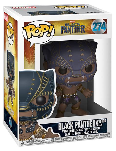 Funko Pop Marvel Black Panther 274 Black Panther Warrior Falls