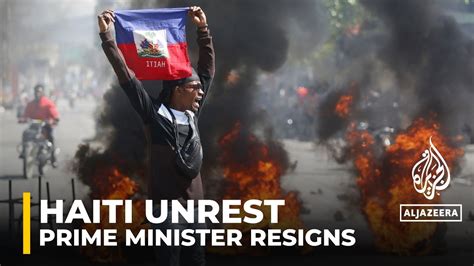 Haitian PM Tenders Resignation As Country Descends Into Chaos YouTube