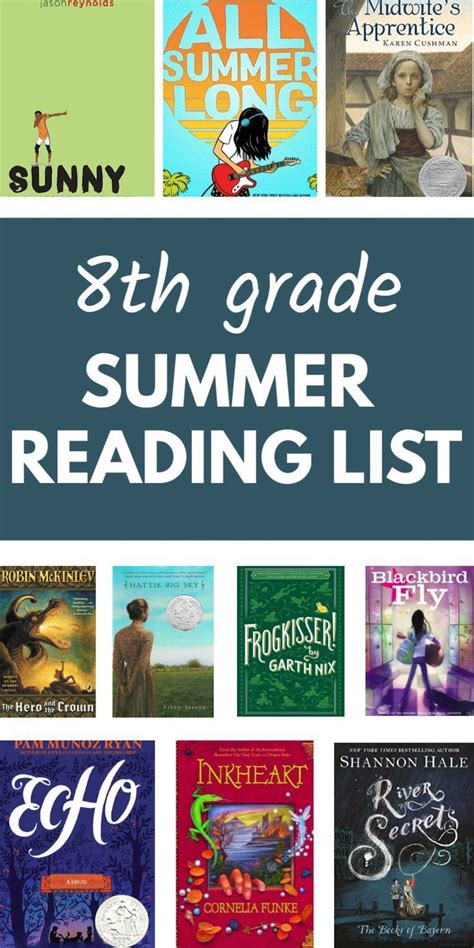 8th Grade Reading List