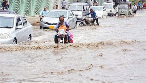 Karachi: Rain water has accumulated in different areas – Daily The Azb