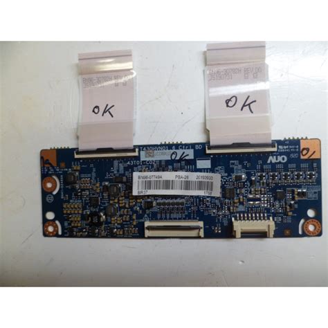 Placa T Con Bn98 07749a Compative P Tv Samsung Un43j5290ag Shopee Brasil