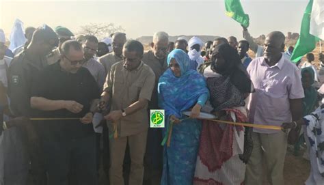 Le Directeur général de lagence Tadamoun inaugure des infrastructures