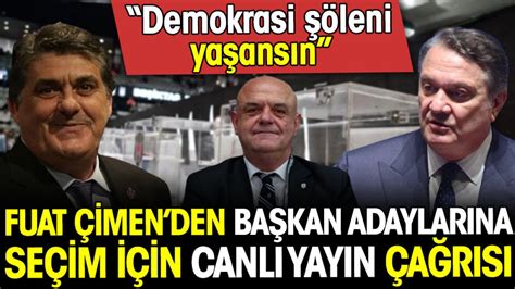 Fuat Imen Den Be Ikta Ba Kan Adaylar Hasan Arat Ve Serdal Adal Ya