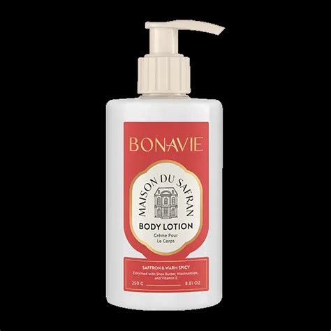 Bonavie Body Lotion MAISON DU SAFRAN Aroma Saffron Elegan