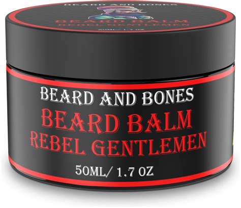 50ml Beard Balm For Men Beard And Bones ® Beard Conditioner With Shea Butter Jojoba Oil