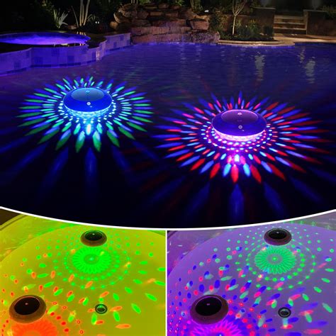 Firste Solar Floating Lights For Pool Rgb Color Changing Solar