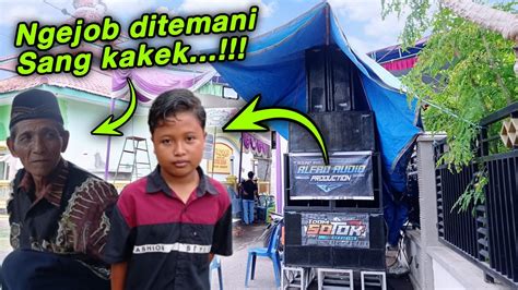 Grebek Sound Sistem Job Hajatan Alfan Audio Bocah Masih Kecil Sudah