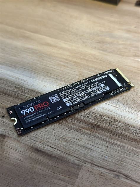 Samsung 990 Pro 2tb Nvme Pcie 4 0 M 2 2280 Mz V9p2t0b Am Internal Ssd