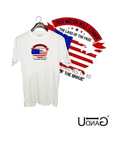 Buy Udnag Unisex Round Neck Graphic Usa 01this Nation Will Remain