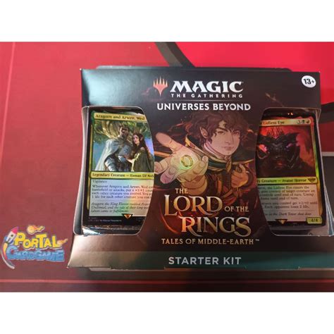 Mtg The Lord Of The Rings Starter Kit Shopee Thailand