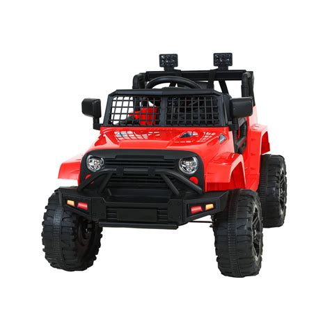 Kids Ride On Car Electric 12V Jeep Red - Bunnings Australia