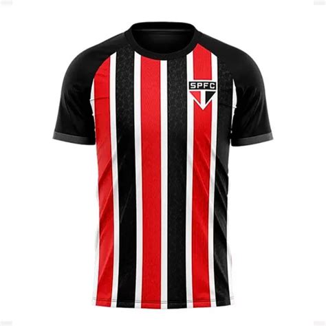 Camisa S O Paulo Licenciada Masculina Original Spfc Listrada Frete Gr Tis