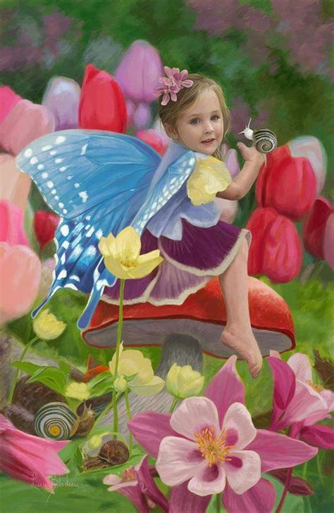 Spring Fairy By Lucie Bilodeau Fantasy Castle Fantasy Fairy Fairy Art