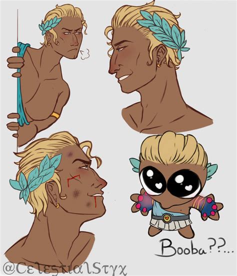 Hades Theseus Doodles By Celestialstyx On Deviantart