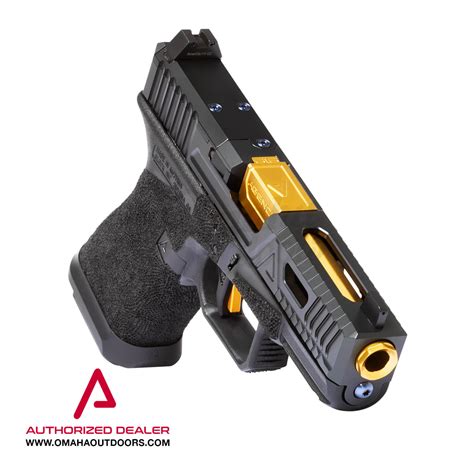 Agency Arms Mod Glock 19 Gen 3 Urban Combat Pistol 15 RD AOS Gold TiN