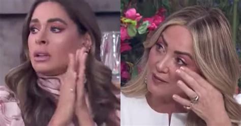 Galilea Montijo Y Andrea Legarreta Rompen En Llanto Por Esta Triste Razón La Verdad Noticias