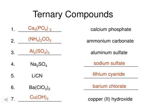 PPT - Ternary Compounds PowerPoint Presentation - ID:3408073