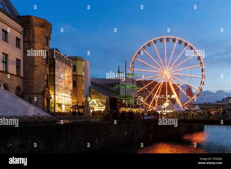 Ferris Wheel At The Chocolate Museum At The Christmas Market In The