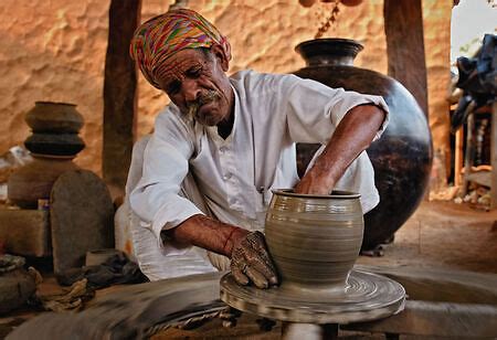 Potter Making Pots