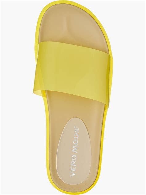 Vero Moda Chinelos Amarelo Deichmann