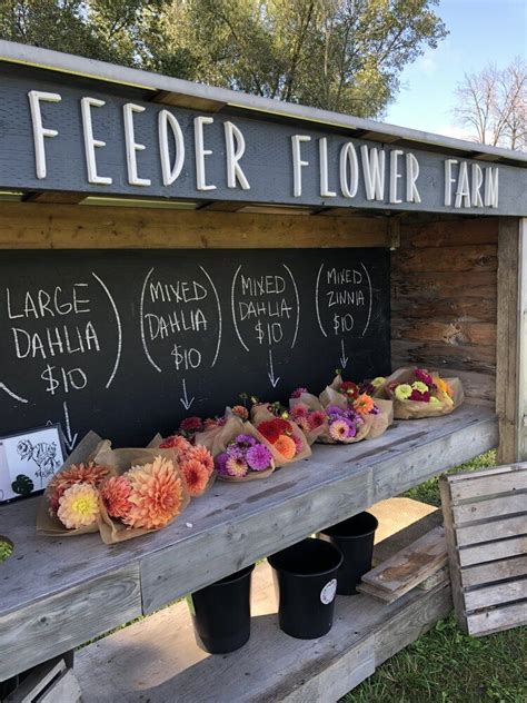 Farm Stand Feeder Flower Farm Cut Flower Farm Flower Truck Flower