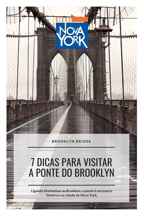 Ponte Do Brooklyn Em Nova York Dicas Da Travessia Artofit