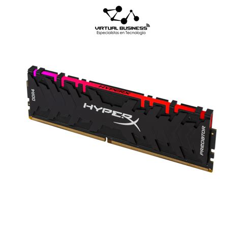 MEMORIA HYPERX PREDATOR RGB 8GB DDR4 3000MHz Virtual Business Cusco