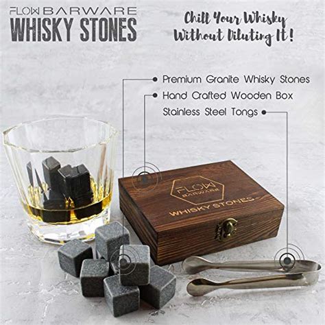 Whisky Steine Geschenkset In Holzbox I WhiskySteine De