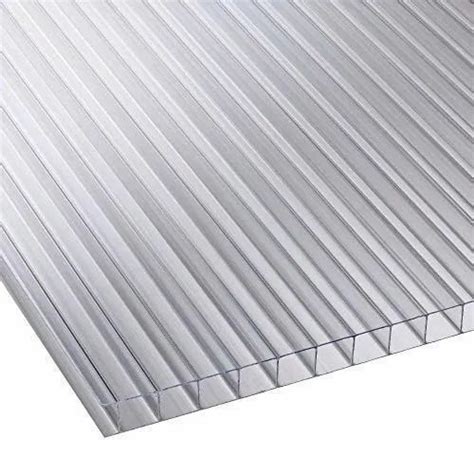 Aluminium White Polycarbonate Roofing Sheet, God's Steelcon Private ...