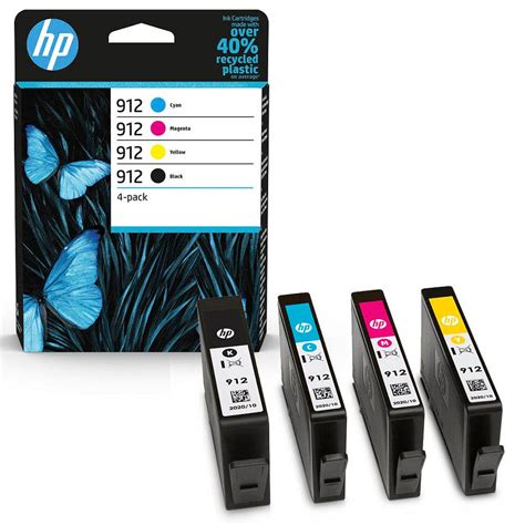 HP 912 6ZC74AE Tinten Multipack CMYK 4er Set