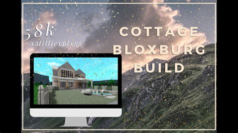 Blush Cottage Bloxburg Build 🌸 Youtube