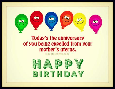 Funny Birthday Quotes – Quotes and Sayings