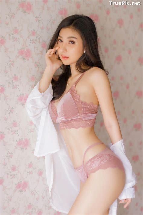 Pink And Red Lingerie Thailand Sexy Model Pattamaporn Keawkum Nh G I Xinh