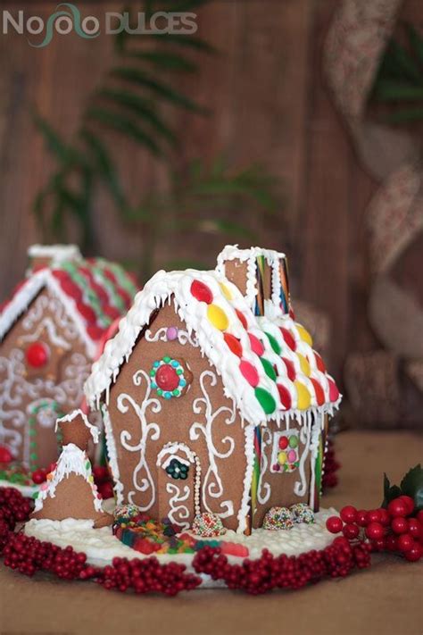 Casitas De Jengibre Para Navidad [gingerbread Houses] No Solo Dulces Galletas De Jengibre