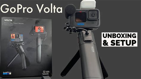 Gopro Volta Battery Grip For Gopro Hero 10 Black And 9 Unboxing