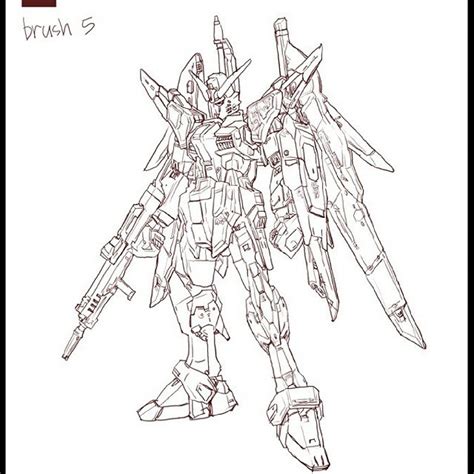 Gambar Mewarnai Gundam