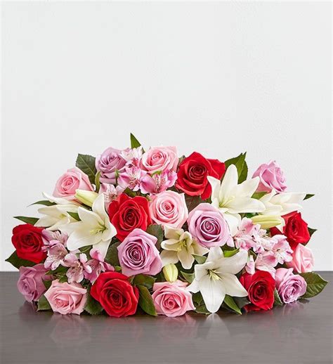 Flower Delivery by 1-800 Flowers Luxury Pastel Rose & Lily Bouquet ...