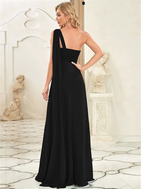 one shoulder maxi dress formal | Dresses Images 2024