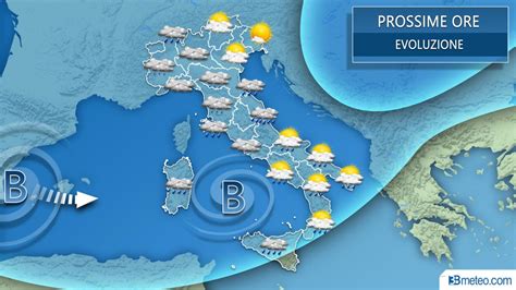 Cronaca Meteo Diretta Vortice Mediterraneo Con Piogge Rovesci