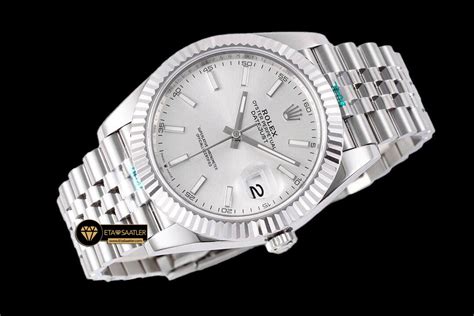 Rolex Datejust 3235 Silver Kadran Clean Factory 41mm Jubile 3235 Super