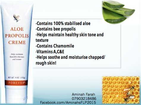 Aloe Propolis Cream Combining Our World Leadership In Aloe Vera And Beehive Products Aloe Pro