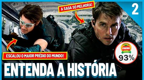 Saga Missão Impossível Entenda a História de TODOS os Filmes PT 2