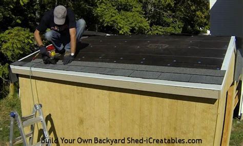 How To Build A Shed Install Roof Shingles Artofit