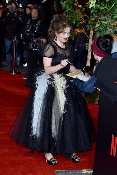 Helena Bonham Carter The Crown Season 3 Premiere In London • Celebmafia