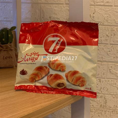 Jual 7 Days Mini Croissant With Cocoa Cream Filling 4 Pieces Shopee