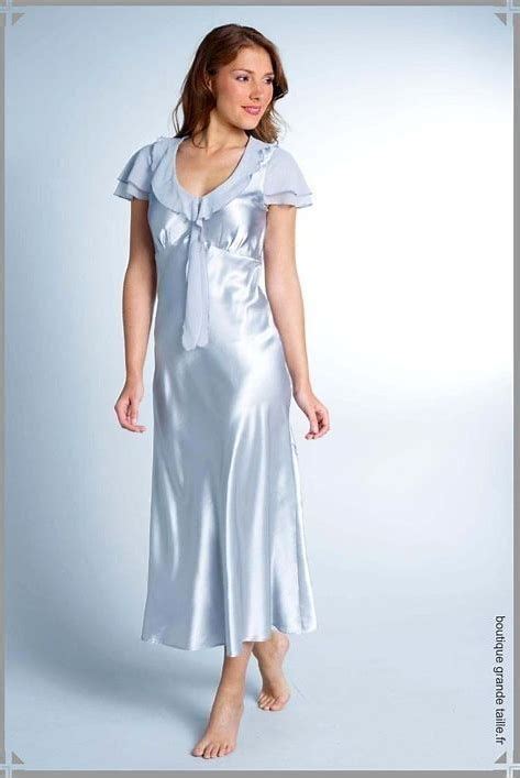 Image Result For Long Nightgown Satin Satin Dress Long Night Gown