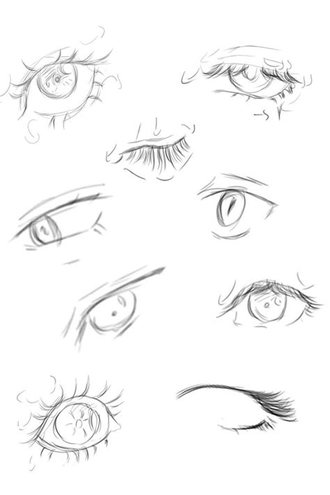 How To Draw Different Anime Eyes Check Out The Complete Video In