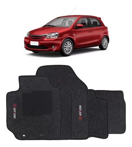 Tapete Carpete Grafite Etios Hatch 2012 2013 2014 2015 2016 MercadoLivre