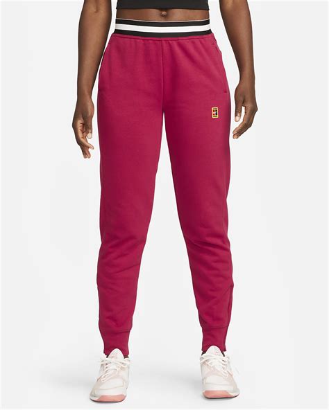 Nikecourt Dri Fit Heritage Women S French Terry Tennis Trousers Nike Uk